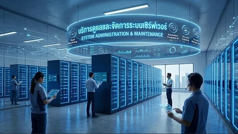 ดูแลและจัดการระบบเซิร์ฟเวอร์